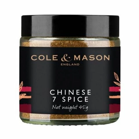 Cole & Mason - Chinese 7 Spice 45g 3 Cole & Mason - Chinese 7 Spice 45g