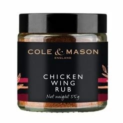 Cole & Mason - Chicken Wing Rub 55g