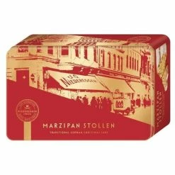 Niederegger - Marzipan Stollen Christmas Cake Gift Tin 500g