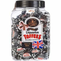 Walkers - Liquorice Toffees 1.25kg
