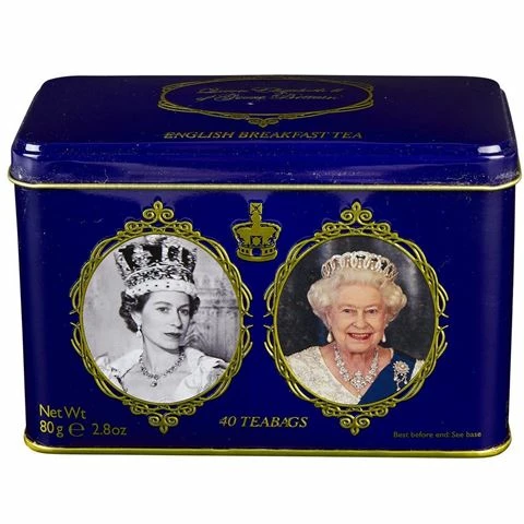 New English Teas Limited New English Teas - Queen Elizabeth II Breakfast Teabags 40