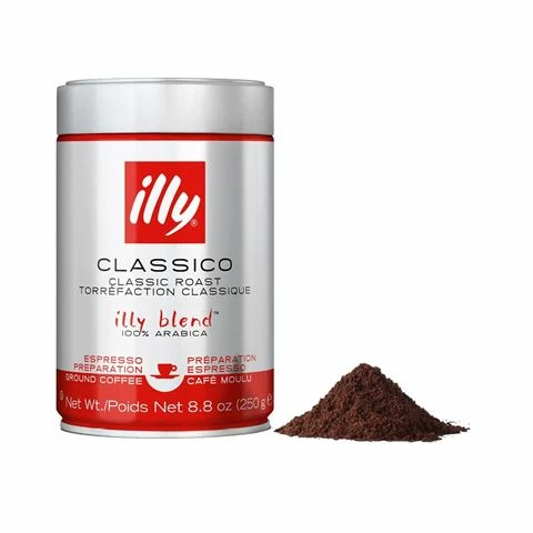 Illy - Classico Espresso Ground Coffee 250g