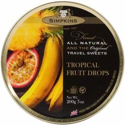 Simpkins - Tropical Fruit Travel Sweets 200g