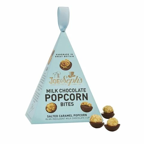 Joe & Sephs - Milk Chocolate Popcorn Bites 45g