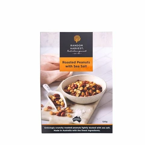 Random Harvest - Roasted Nuts With Sea Salt 120g