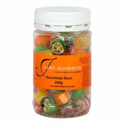 Just Sweets - Assorted Rock 250g