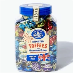 Walkers - Assorted Toffees & Chocolate Eclairs 1.25kg