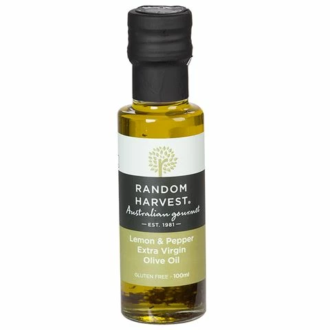 Random Harvest - Lemon & Pepper Extra Virgin Olive Oil 100ml