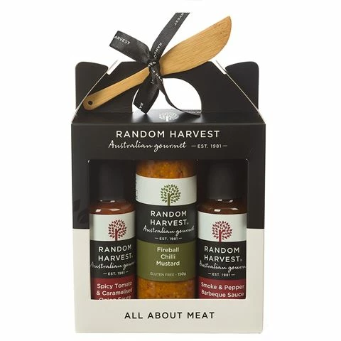 Random Harvest - All About Meat Carry Case 4pce