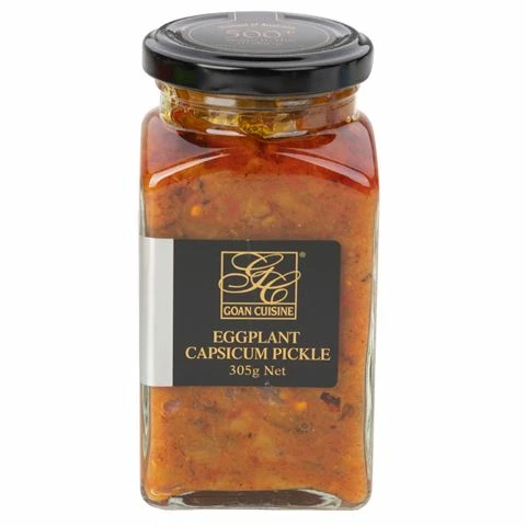Goan Cuisine - Sari Series Eggplant & Capsicum Pickle 305g