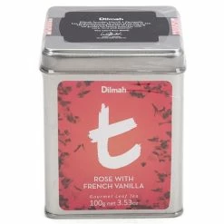 Dilmah - T-Series Rose With French Vanilla Tin Caddy 100g