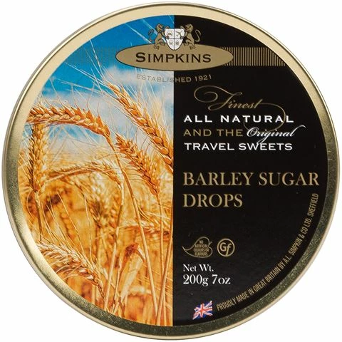 Simpkins - Barley Sugar Travel Sweets Tin 200g
