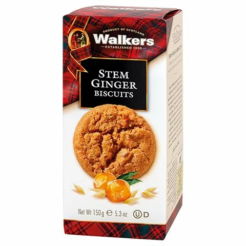 Walkers - Stem Ginger Biscuit 150g 3 Walkers - Stem Ginger Biscuit 150g