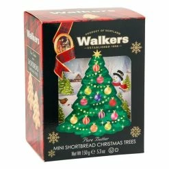 Walkers - 3D Mini Shortbread Christmas Trees 150g