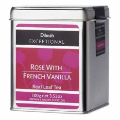 Dilmah - Exceptional Rose With French Vanilla Tin Caddy 100g