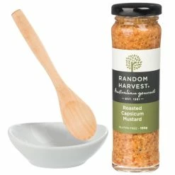 Random Harvest - Bowl & Bag Capsicum Mustard Set