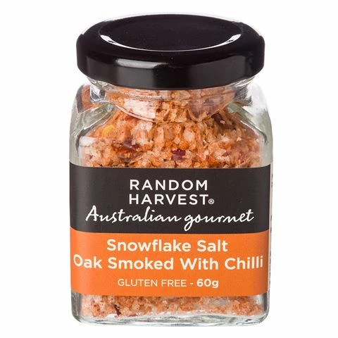 Random Harvest - Oak Smoked Salt With Chilli 60g 3 Random Harvest - Oak Smoked Salt With Chilli 60g