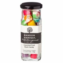 Random Harvest - Assorted Fruit Rock Candy 170g