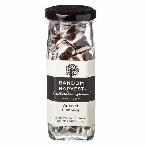 Random Harvest - Aniseed Humbugs 170g 3 Random Harvest - Aniseed Humbugs 170g