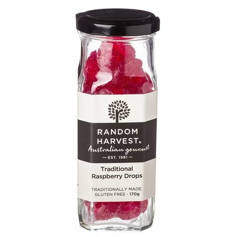 Random Harvest - Traditional Raspberry Drops 170g