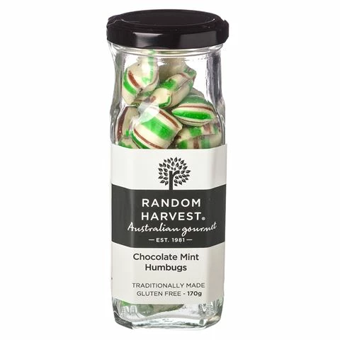 Random Harvest - Chocolate Mint Humbugs 170g