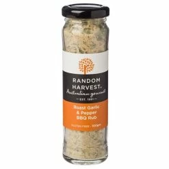 Random Harvest - Roast Garlic & Pepper Rub 100g