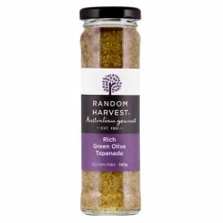 Random Harvest - Rich Green Olive Tapenade 140g