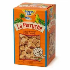 La Perruche - Pure Cane Sugar Amber Rough Cut Cubes 750g