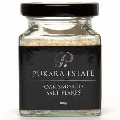 Pukara Estate - Oak Smoked Salt Flakes 100g