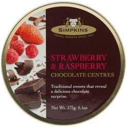 Simpkins - Strawberry & Raspberry Chocolate Centres 175g