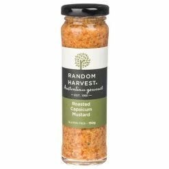 Random Harvest - Roasted Capsicum Mustard 150g