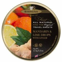 Simpkins - Mandarin & Lime With Ginger 175g
