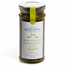 Beerenberg - Green Tomato & Jalapeno Relish 265g