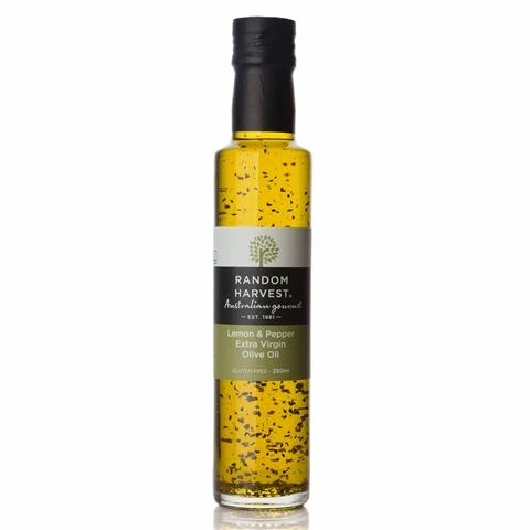 Random Harvest - Lemon & Pepper Extra Virgin Olive Oil 250ml