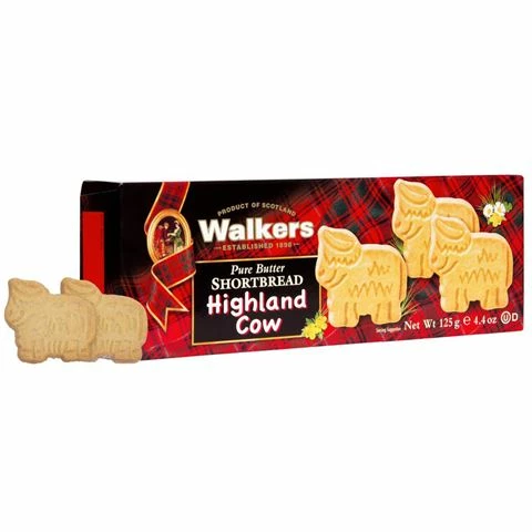 Walkers - Pure Butter Shortbread Highland Cow 125g
