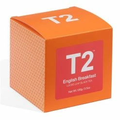 T2 - English Breakfast Loose Leaf Black Tea 100g