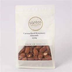 Santos - Caramelised Rosemary Almonds 250g