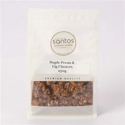 Santos - Maple Pecan & Fig Clusters 250g