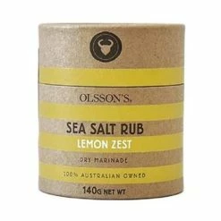 Olsson's - Lemon Zest Sea Salt Rub 140g
