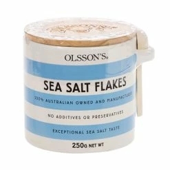 Olsson's - Stoneware Sea Salt Flakes Jar 250g
